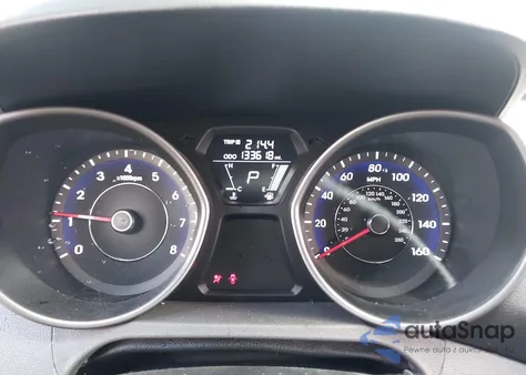 2012 Hyundai Elantra Gls z USA, uszkodzony, nr VIN 5NPDH4AE5CH135929